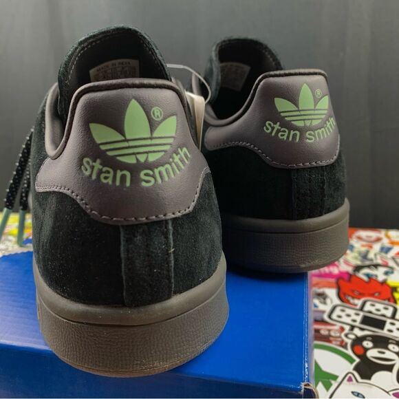 Adidas Stan Smith Mint + Suede 5 Mens / 6.5 Womens - Picture 9 of 14